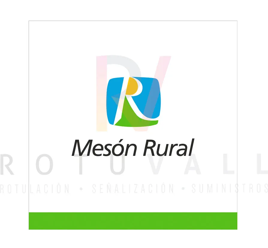 Placa Mesón Rural Andalucía