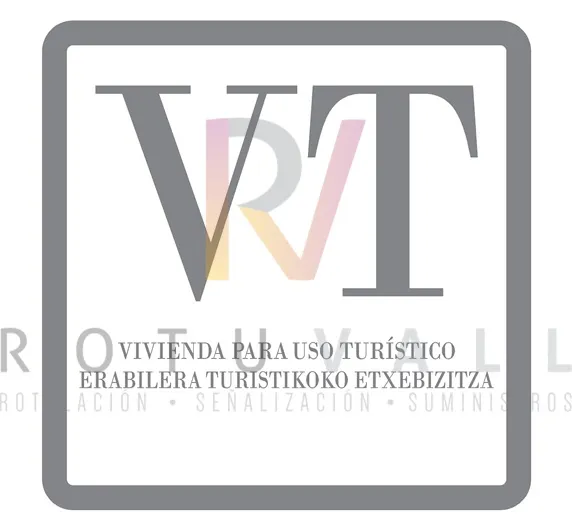 Placa Vivienda de Uso Turístico País Vasco INTERIOR