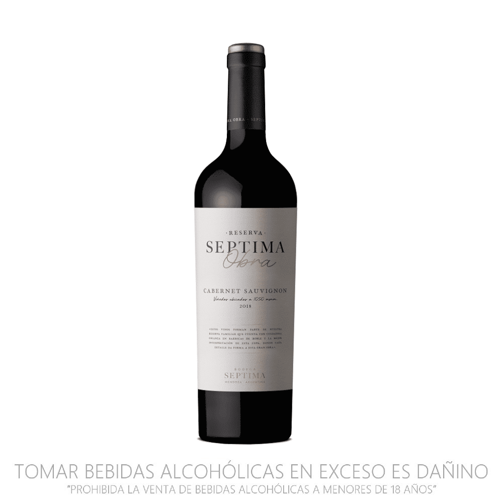 Vino Tinto Cabernet Sauvignon Septima Obra x 750ml