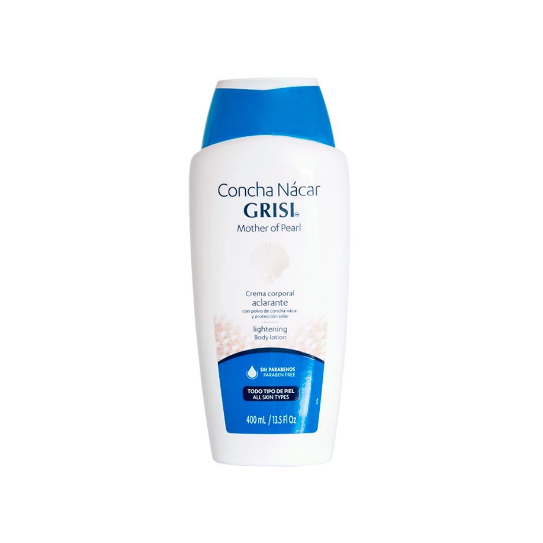 Crema Líquida Corporal GRISI Concha de Nácar Pote 400ml