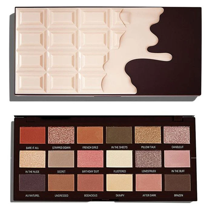 Nude Chocolate Paleta de Sombras - I Heart Revolution
